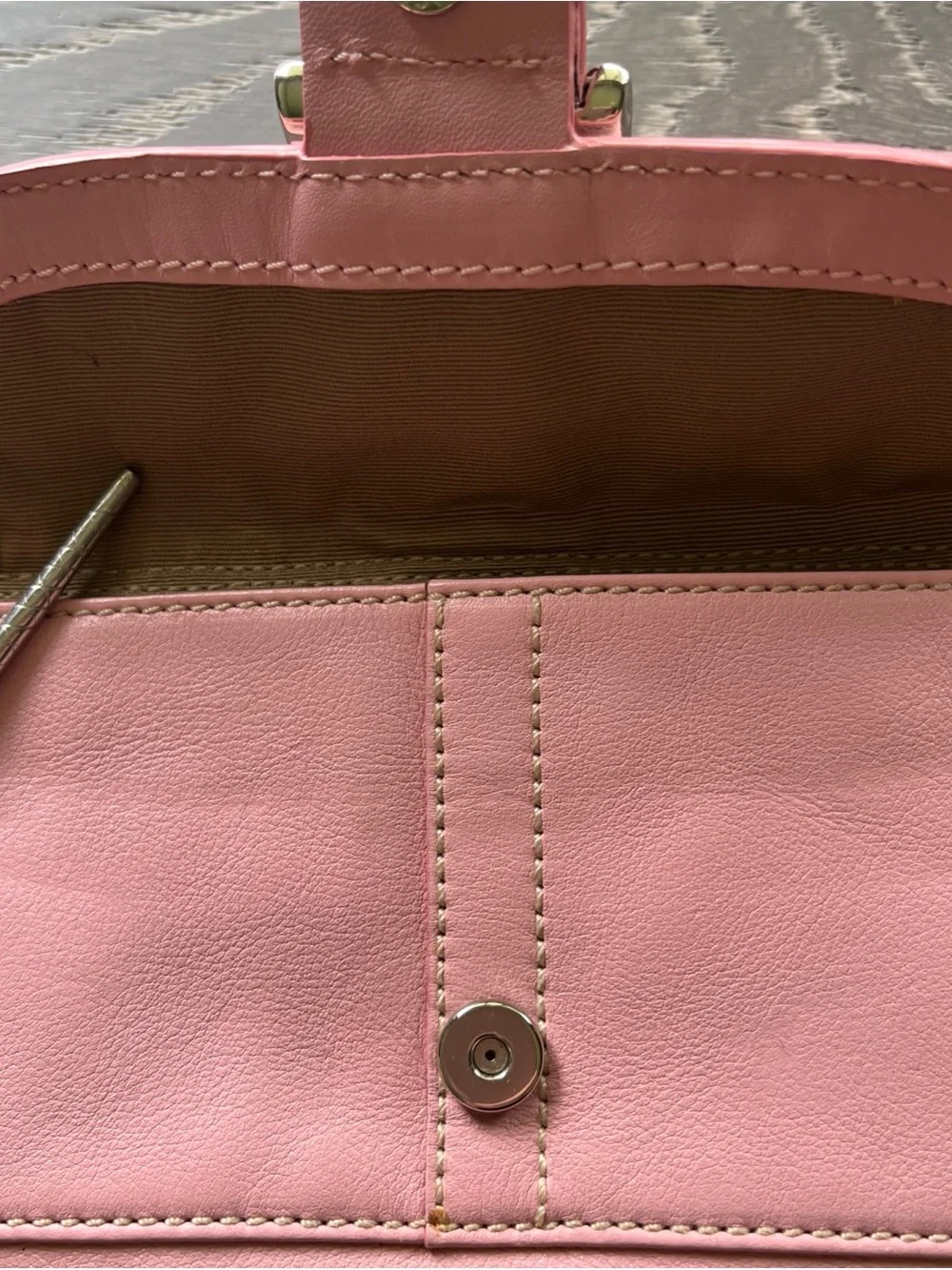 Coach wristlet soft